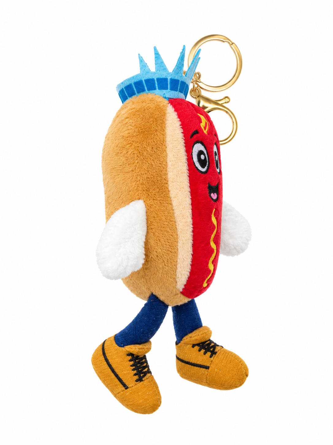 Empire Frank plush charm, side view