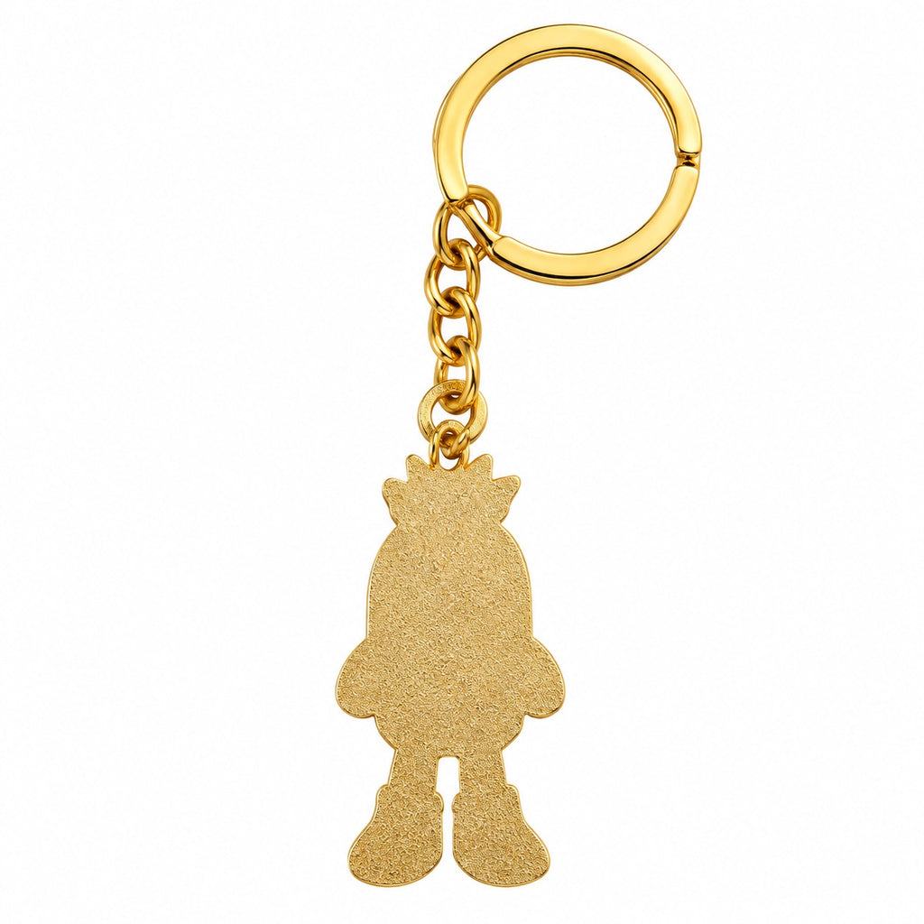 Back of the Empire Frank enamel keychain