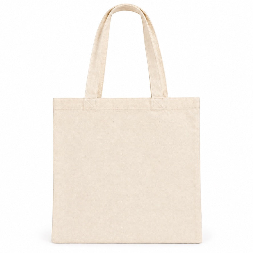Plain back of the NYC Bagel Tote Bag